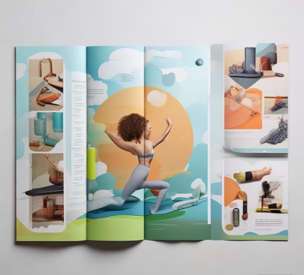 瑜伽产品画册设计,创新与实用的结合